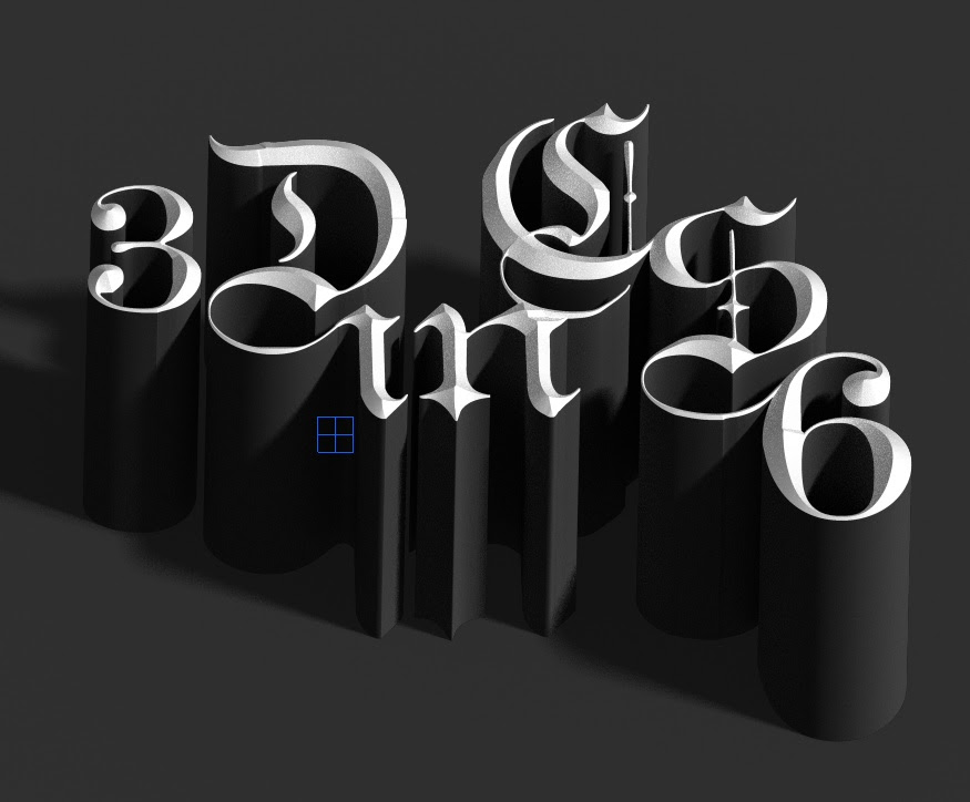 Playing with 3D in Photoshop CS6