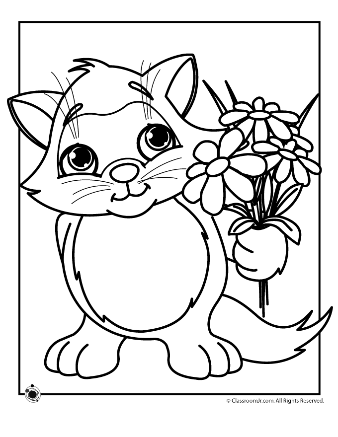 Printable Spring Coloring Pages Kindergarten - Coloring Home