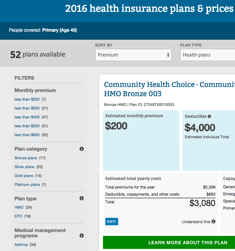 Choose your doctor? Not anymore in Obamacare\u2019s Houston  ACA Death Spiral