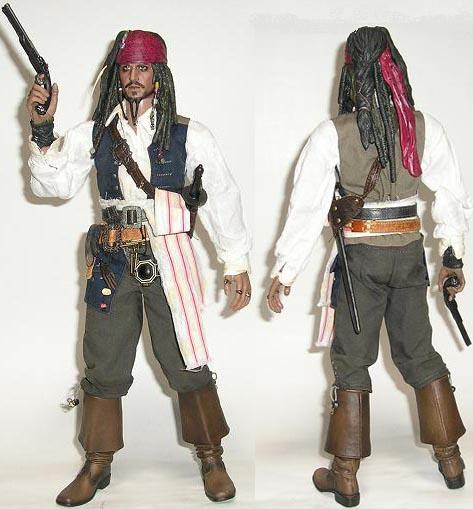 ジャック スパロウ Hot Toys 1 6 フィギュアマスター９６３