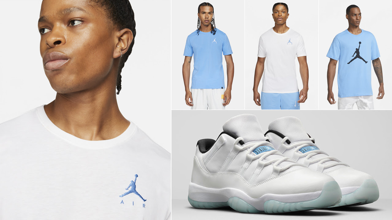 Shirts To Match The Air Jordan 11 Low Legend Blue