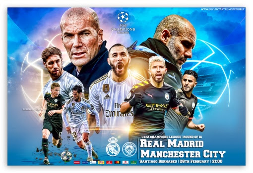 Real Madrid Manchester City Ultra Hd Desktop Background Wallpaper For