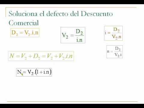 Descuento comercial y factoring