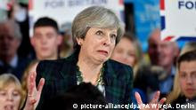 Großbritannien Wahlkampf Theresa May