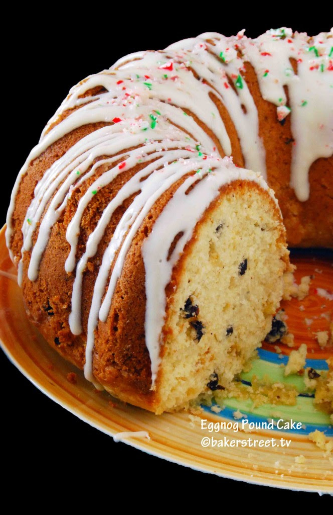 Eggnog Pound Cake Baker Street