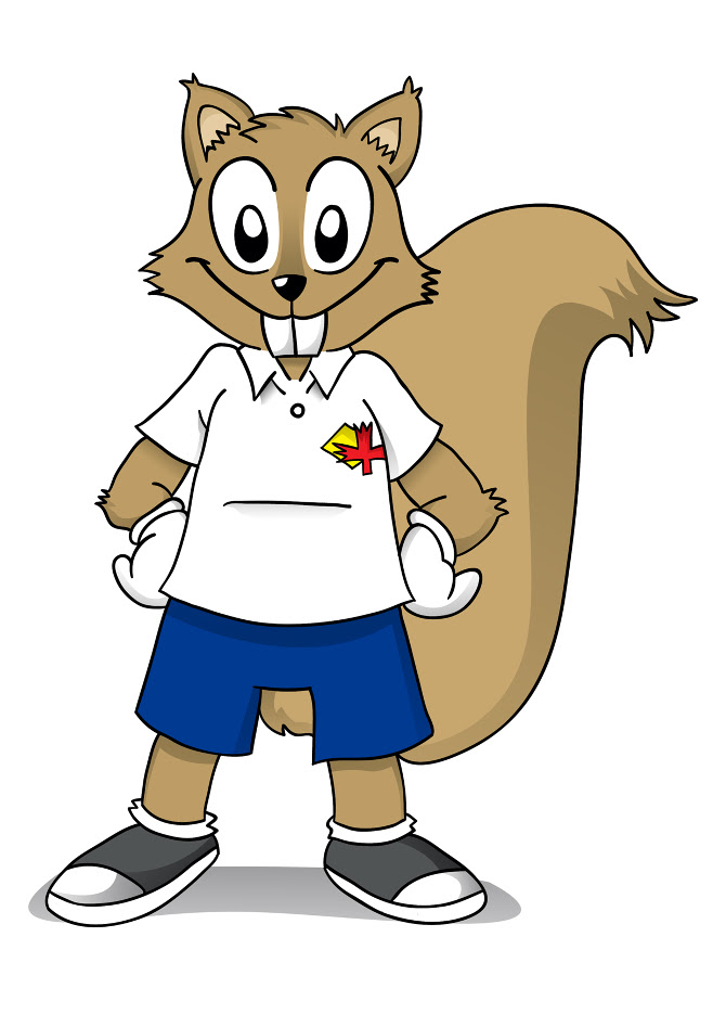 Mascote Colégio Brasil Canadá - Alexandre Guzovsky