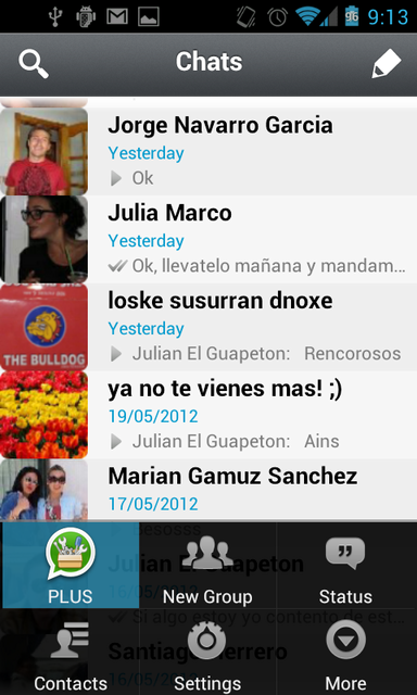 Descargar WhatsApp PLUS 3.02 | Android Zone