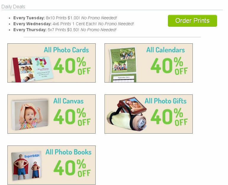MailPix.com Special Deals 