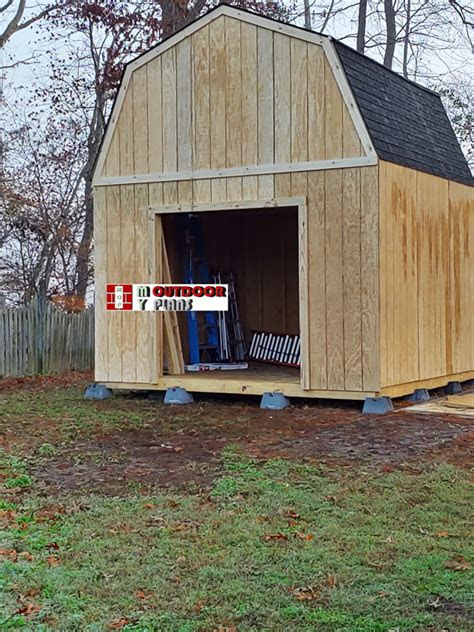 diy  barn style shed myoutdoorplans