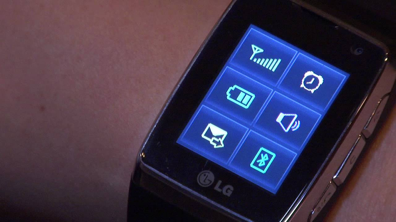LG-GD910 3G Watch Phone - YouTube