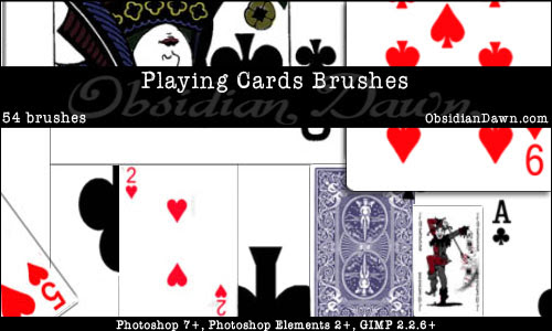 12 Playing Card PSD Templates Images - Playing Card ...