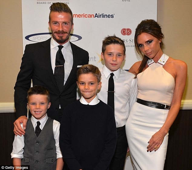 Victoria Beckham: formidable businesswoman, always under the eye of David!
