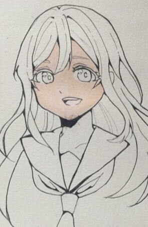 コピックで肌塗りメイキング お絵かき練習帳