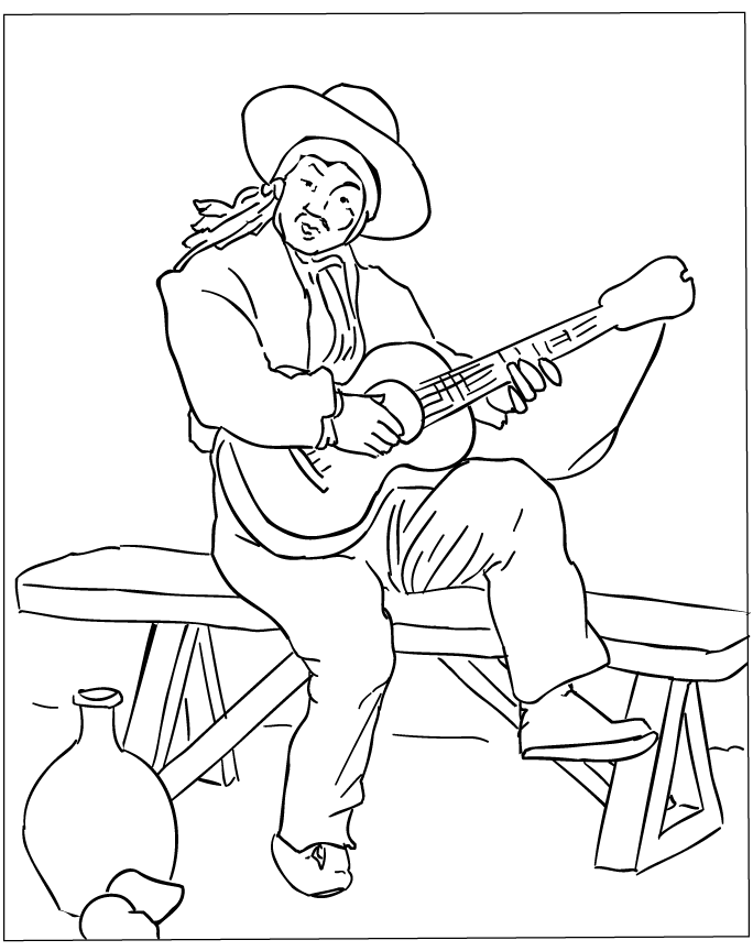Download Spanish coloring pages to download and print for free