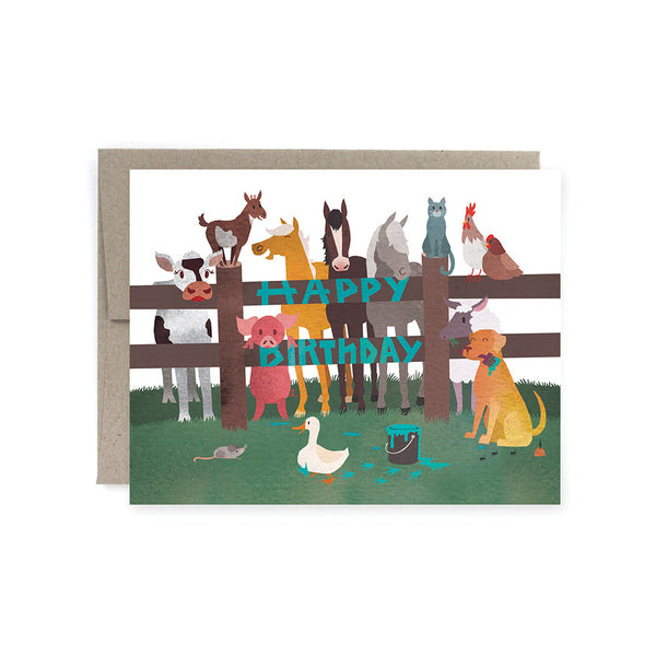 Happy Birthday Animal Cards