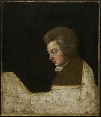 A portrait by Joseph Lange, Mozart&rsquo;s brother-in-law.