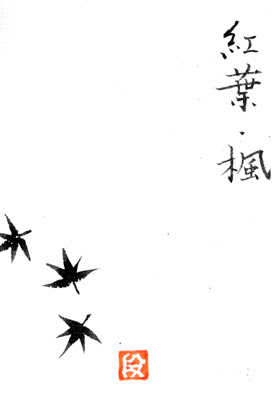 筆ペン画 筆ペン絵の描き方 段菊
