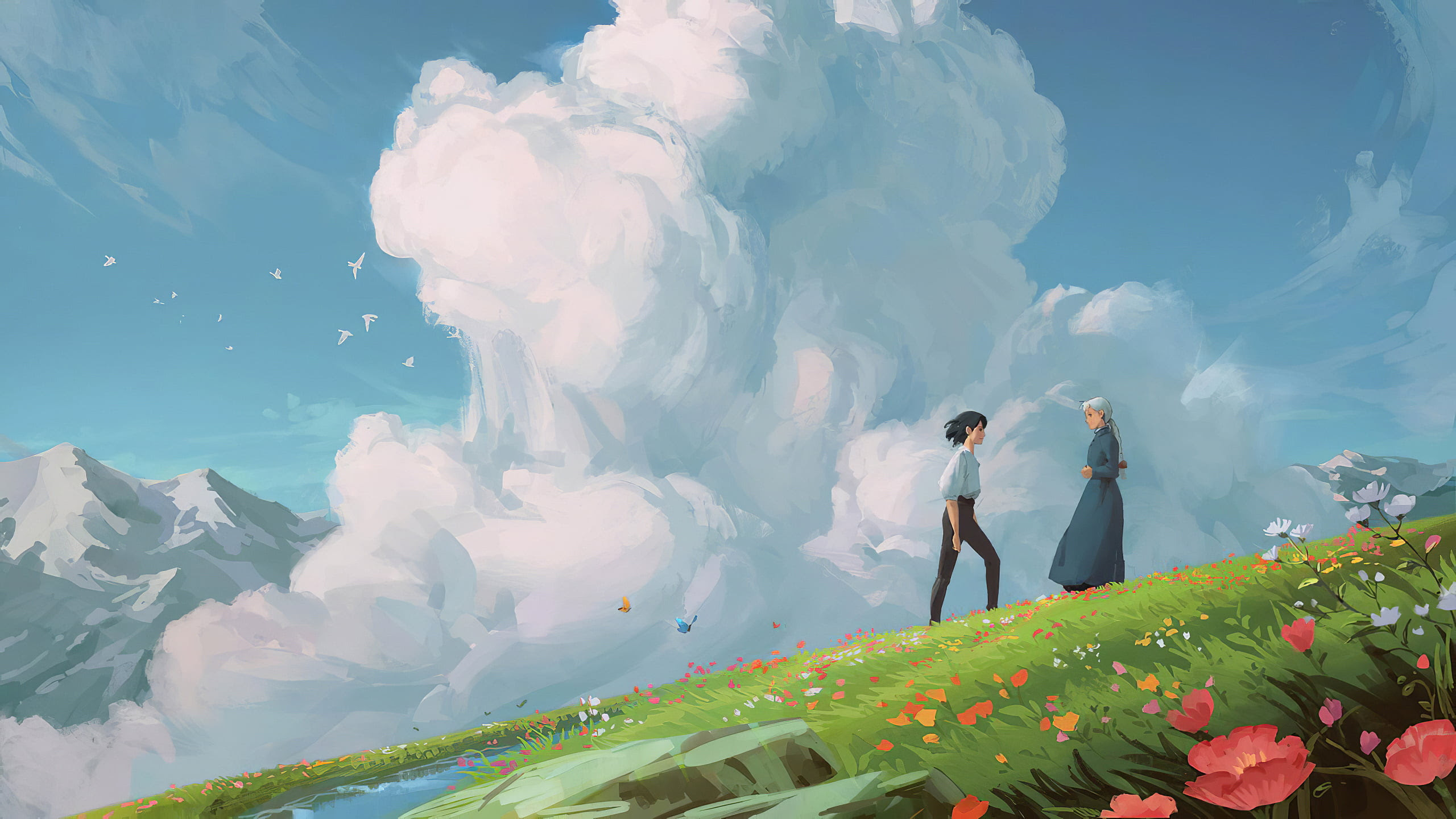 Sophie And Howl Wallpaper Sophie Hatter Sophie Pendragon Wallpaper Fanpop