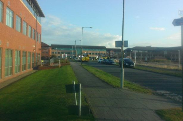 Scene at Westminster House in Thornaby