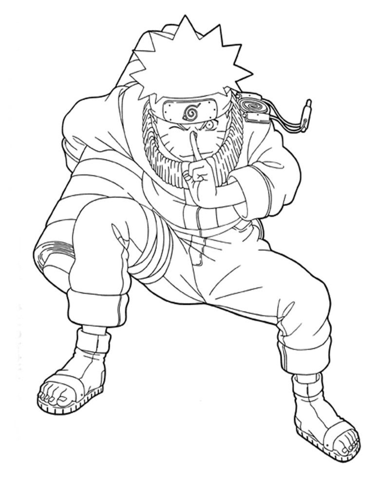 Free Printable Naruto Coloring Pages For Kids