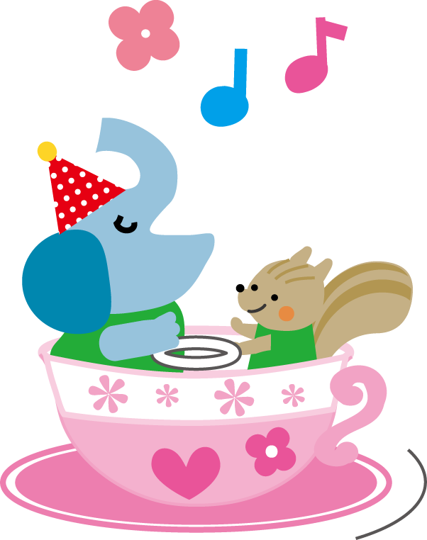 遊園地のイラスト 無料イラスト素材