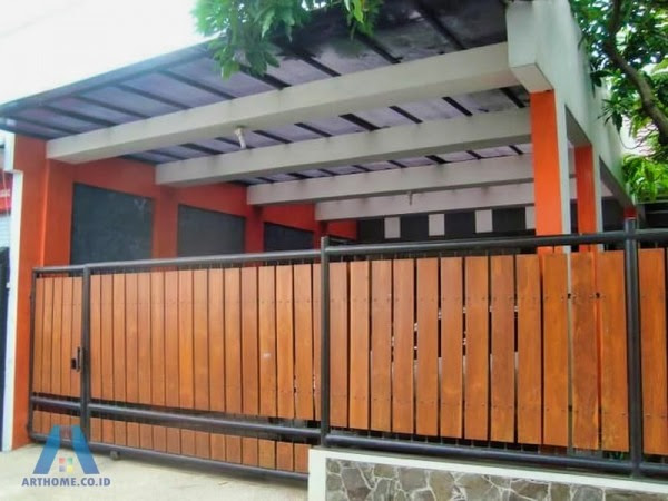  Harga  Pintu  Pagar Besi  Dorong Terbaru 2021 Kontraktor 