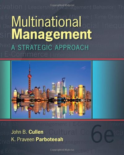 Multinational Management, by John B. Cullen, K. Praveen Parboteeah