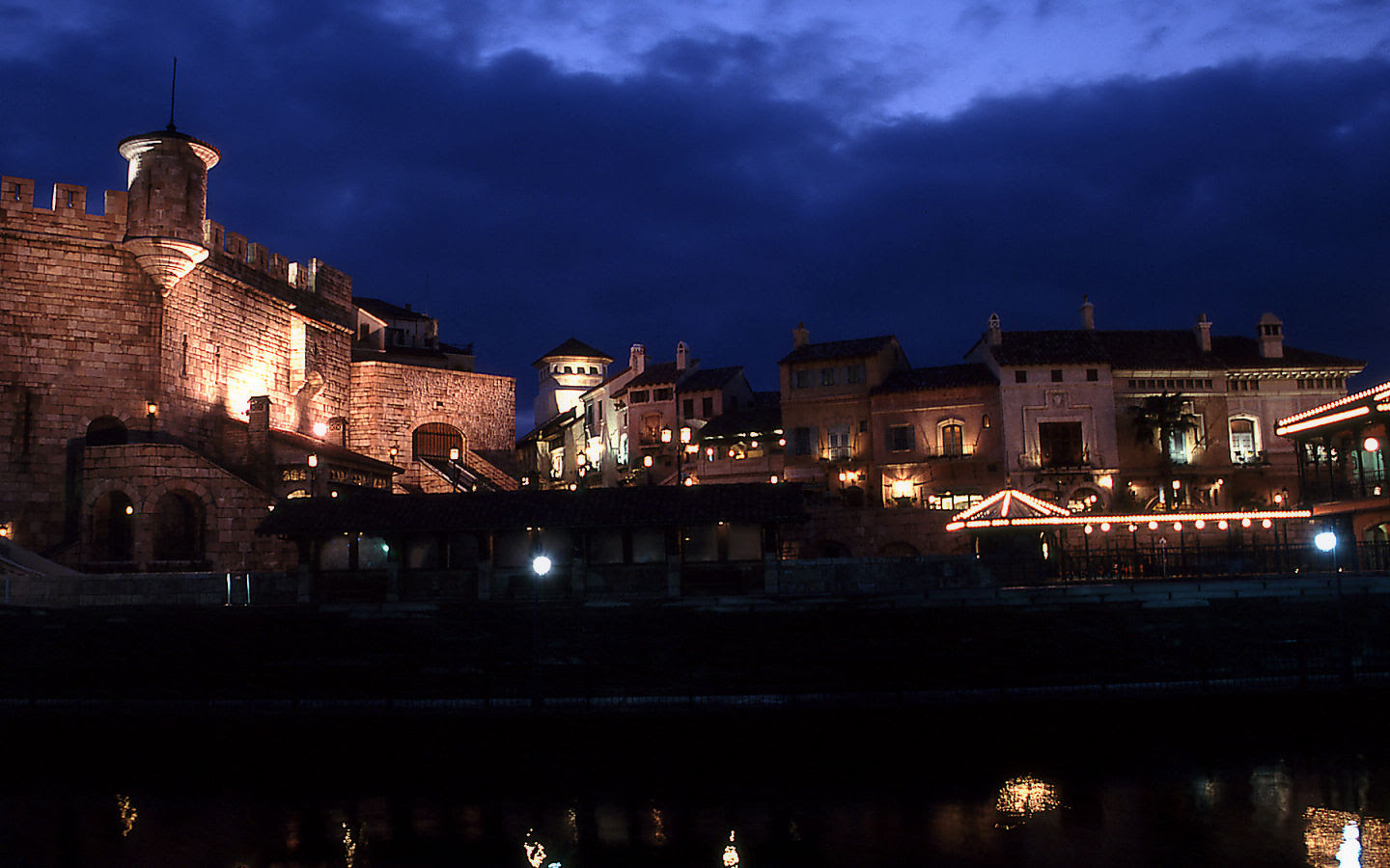 ポルトヨーロッパ 夜景 1 1440x900