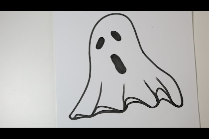 halloween pictures to draw ghost