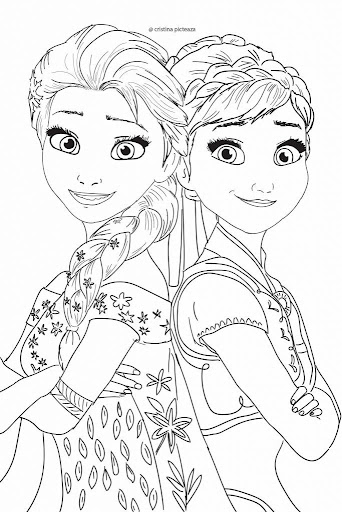 Coloring Frozen
