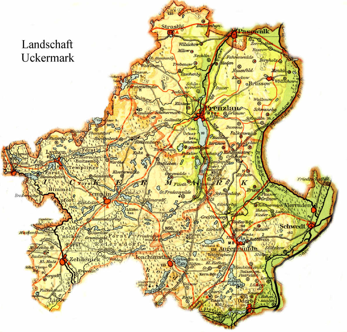 Opiniones de Distrito de Uckermark