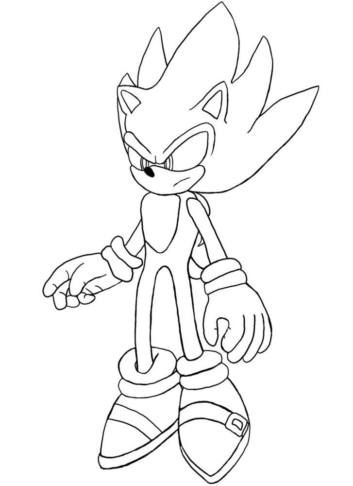 super sonic coloring pages  clip art library