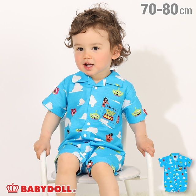 ロンパース カバーオール Disney Collection ディズニーコレクション Babydoll ベビードール オンラインショップ 子供服 通販 公式