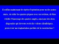 Implantation d'une construction