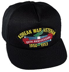 Korean War Veteran 50th Anniversary Ballcap