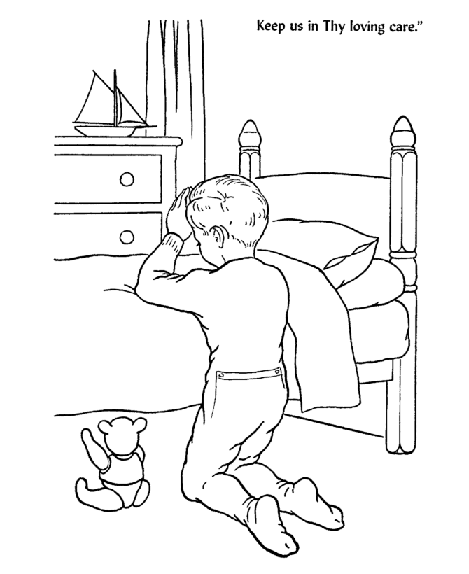 Free Children Praying Coloring Page Download Free Children Praying Coloring Page Png Images Free Cliparts On Clipart Library