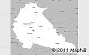 Savanna Style Simple Map of Pune