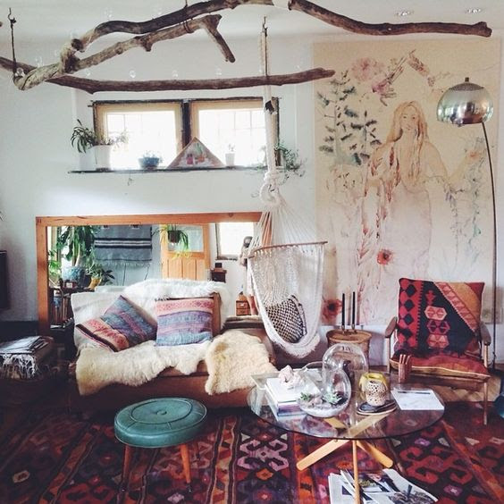 26 Bohemian Living Room Ideas - Decoholic