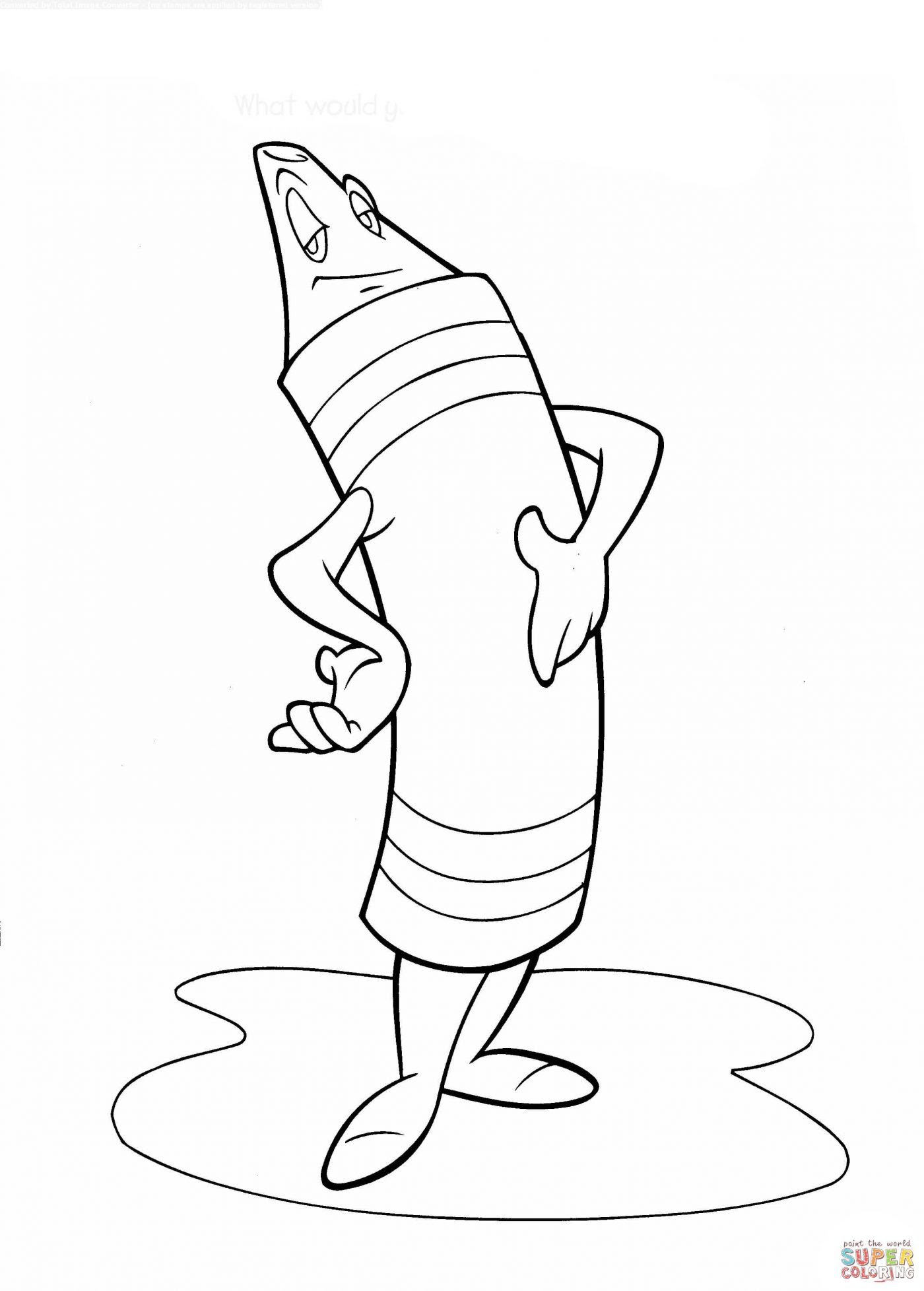 Download Red Crayon Coloring Page at GetColorings.com | Free ...