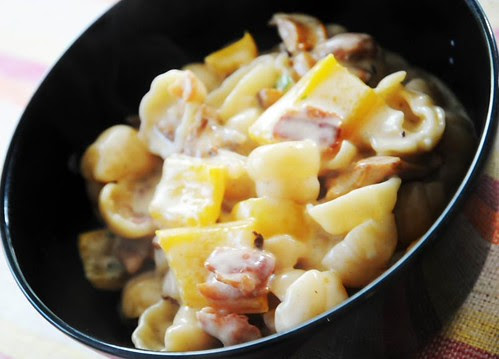 pasta-kantareller-paprika