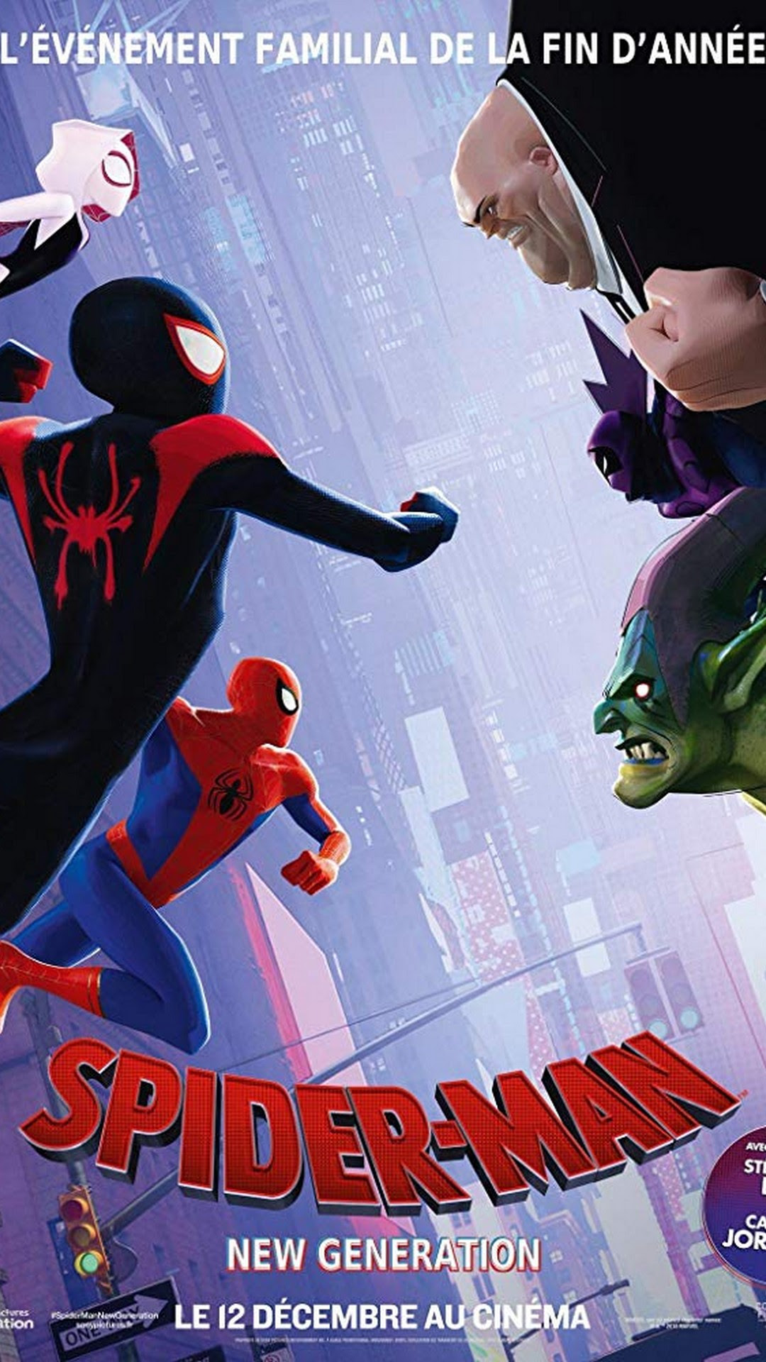 Spider Man Into The Spider Verse 2018 Iphone X Wallpaper 2019