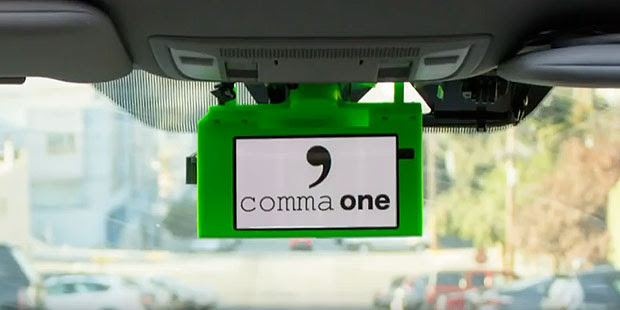 comma-one-semi-autonomous-driving