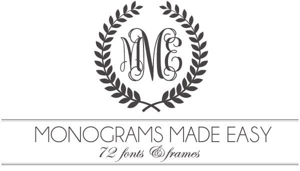 Download Vector Monogram Maker at GetDrawings | Free download