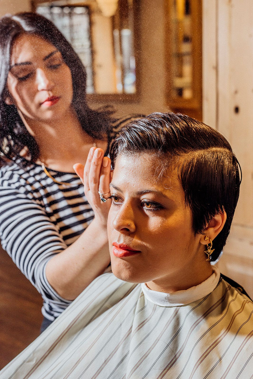 Womens Barber Shop Haircuts