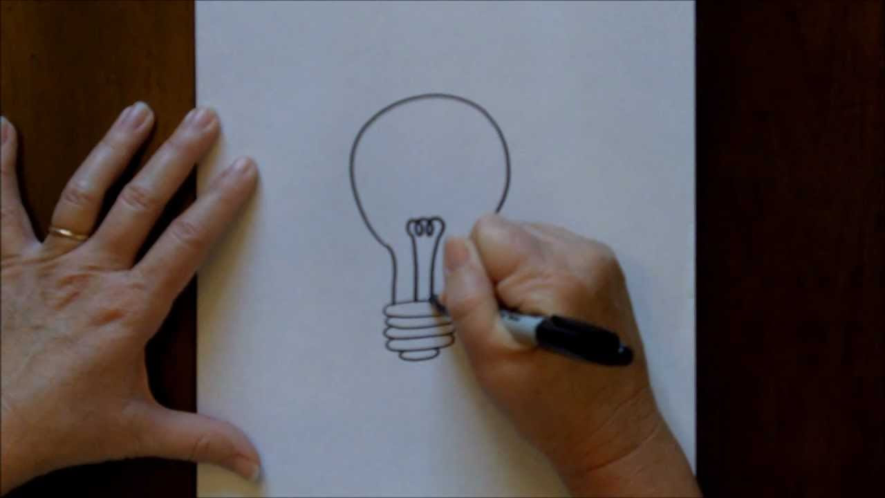 How to Draw a Lightbulb Cartoon Easy Drawing Tutorial for ... My name is darlene and i created this free drawing course because i want to provide beginners with all the resources to learn the skills they need without having to fork up.