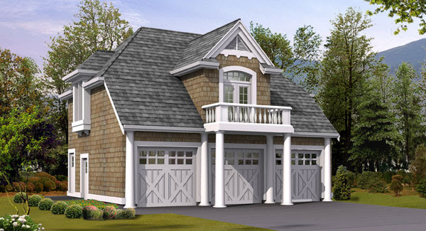 8 Detached Garages Every Man Dreams Of - DFD House Plans Blog