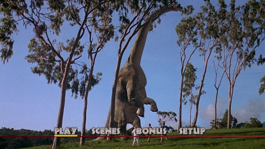 Jurassic Park 1993 Dvd Menus