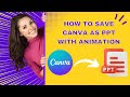 How to design and download presentation from canva for free | how to convert canva to PowerPoint without losing formatting