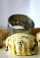 Orange and Currant Scone Dough