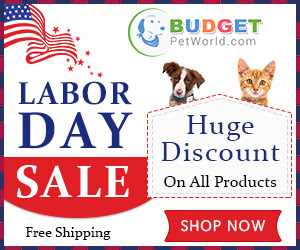 Celebrate Labor Day with Your Pet! Take 15% Extra OFF + Free Shipping. Use Coupon: LABOR15